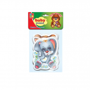 М'які бейбі пазли Лісові мешканці